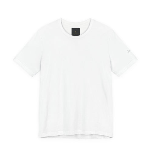 Classic White Tee — Unisex Jersey Short Sleeve - Raquel Teixeira