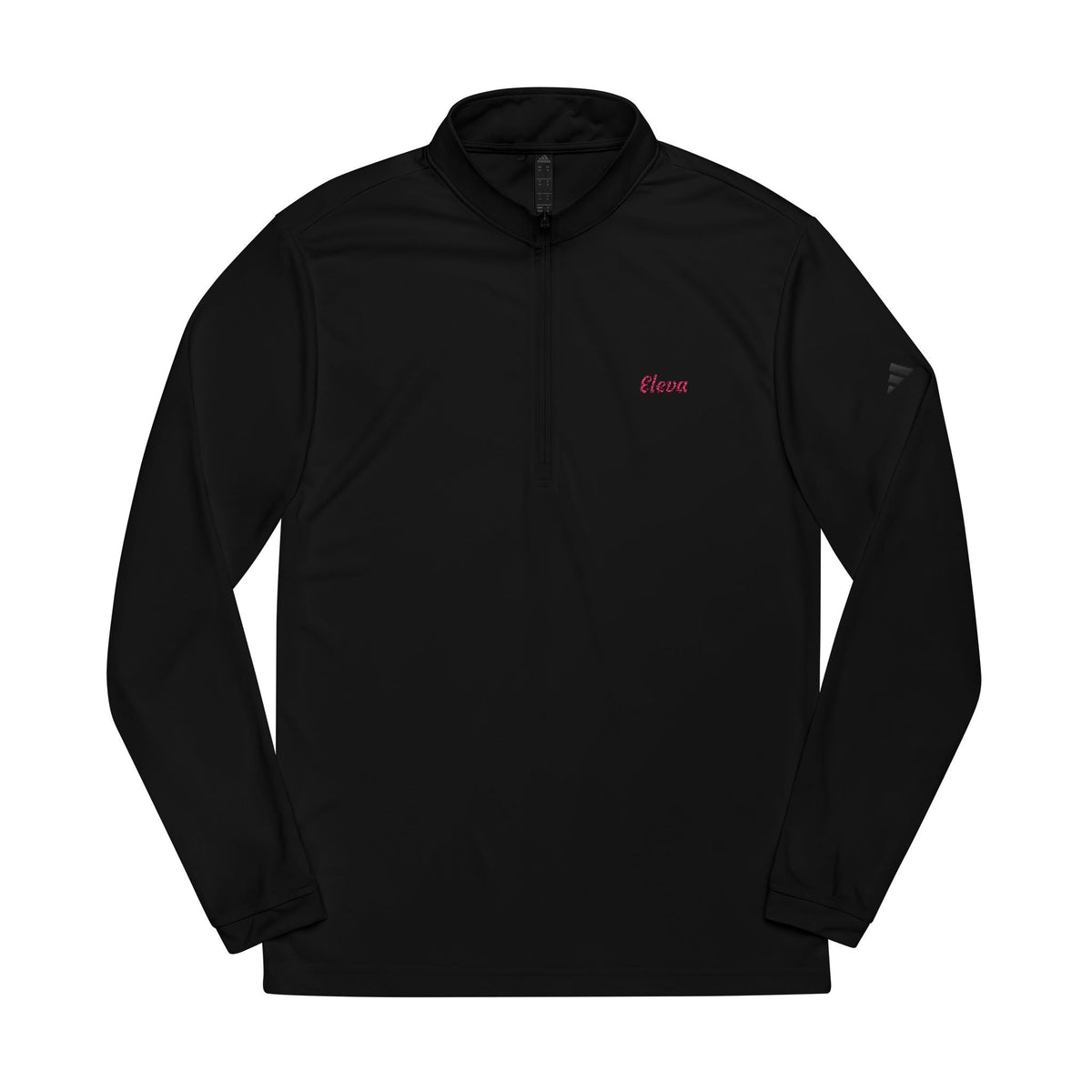 Embroidered Quarter-Zip Pullover — Eleva - Lightweight UPF 50+ Sport Pullover - Raquel Teixeira
