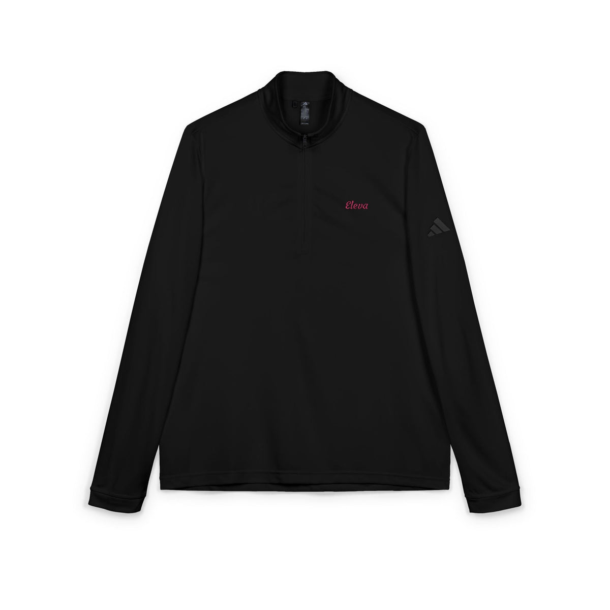 Embroidered Quarter-Zip Pullover — Eleva - Lightweight UPF 50+ Sport Pullover - Raquel Teixeira