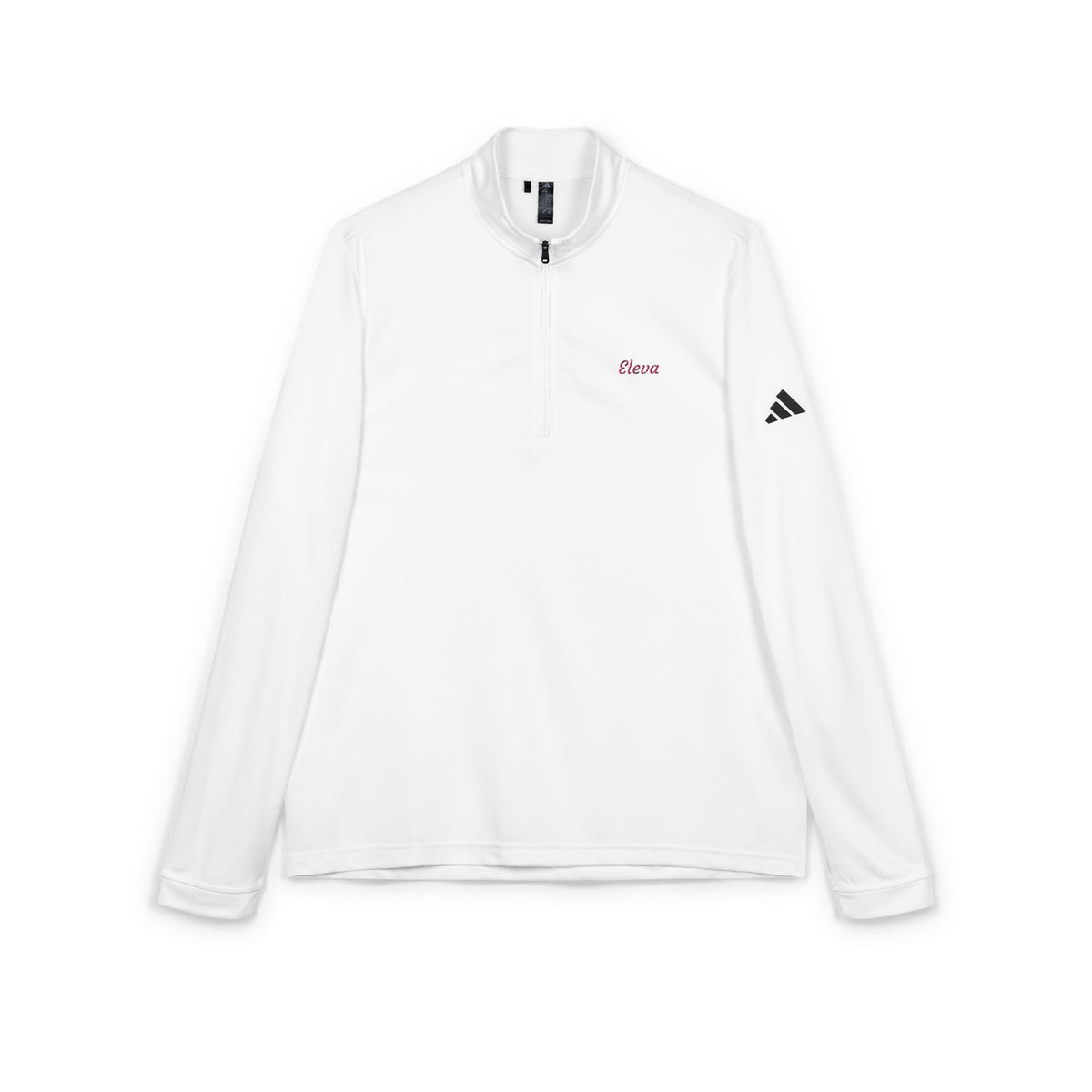 Embroidered Quarter-Zip Pullover — Eleva - Lightweight UPF 50+ Sport Pullover - Raquel Teixeira