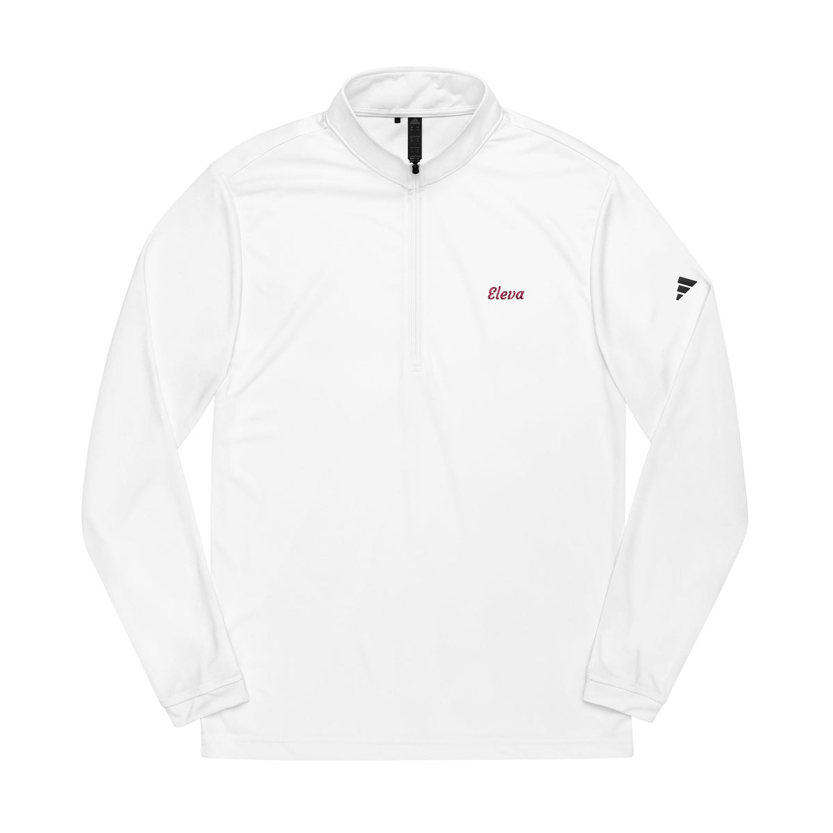 Embroidered Quarter-Zip Pullover — Eleva - Lightweight UPF 50+ Sport Pullover - Raquel Teixeira